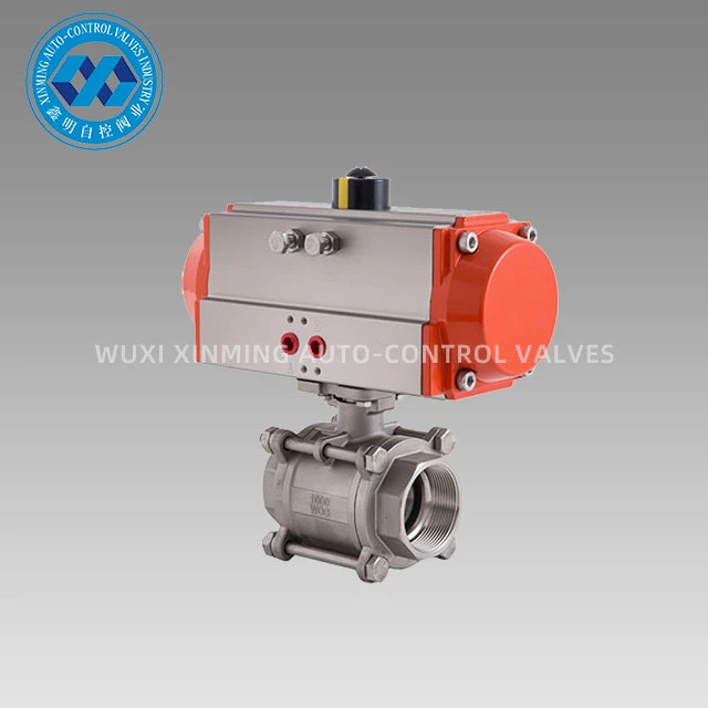 Comhla Liathróid Snáithe 3PC Actuator Aeroibrithe