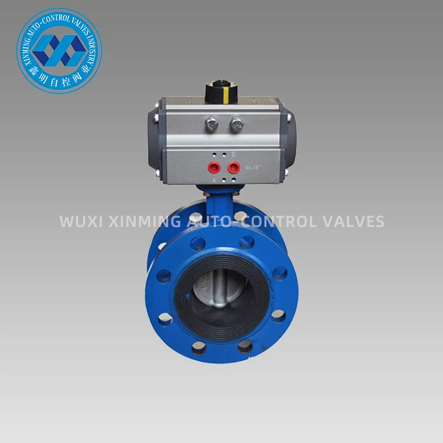 Vlave Féileacán Flange Actuator Aeroibrithe