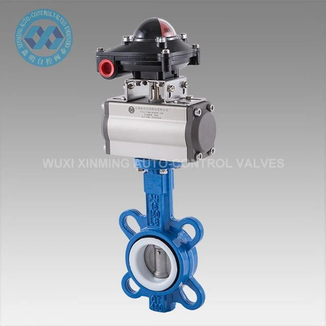 Comhla Féileacán Wafer Actuator Aeroibrithe