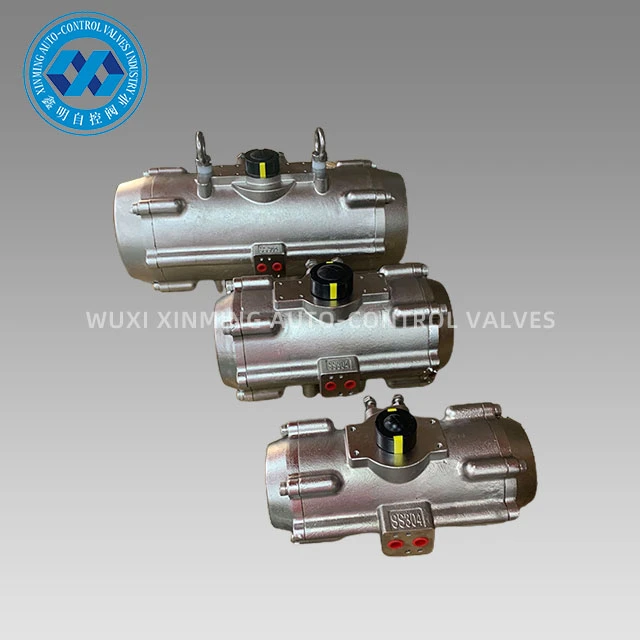 Cruach Dhosmálta Aeroibrithe Raca Agus Pinion Actuator 90 Céim