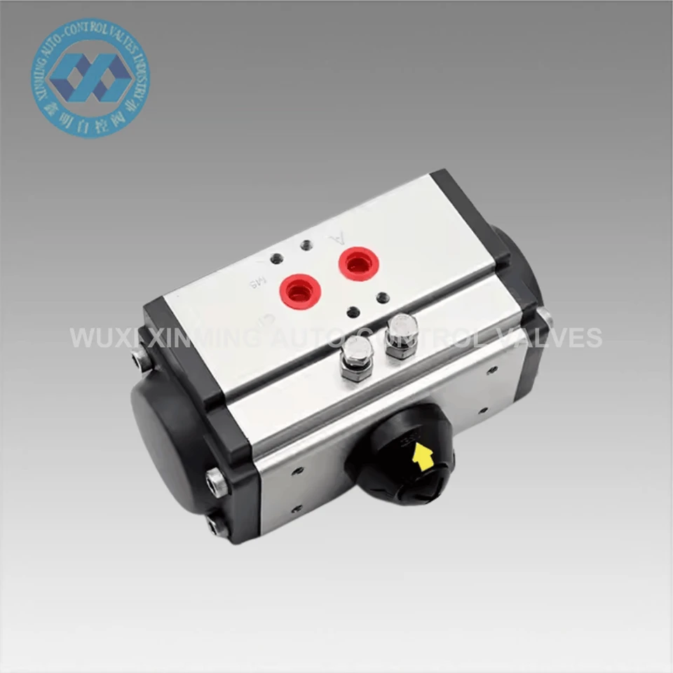 Black Silver Pneumatic Atuator