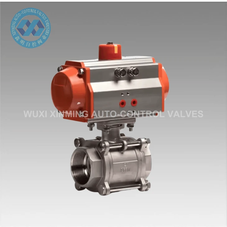 Comhla Ball Actuator Actuator Actuator Gníomhach Dúbailte Cruach Dúbailte ISO