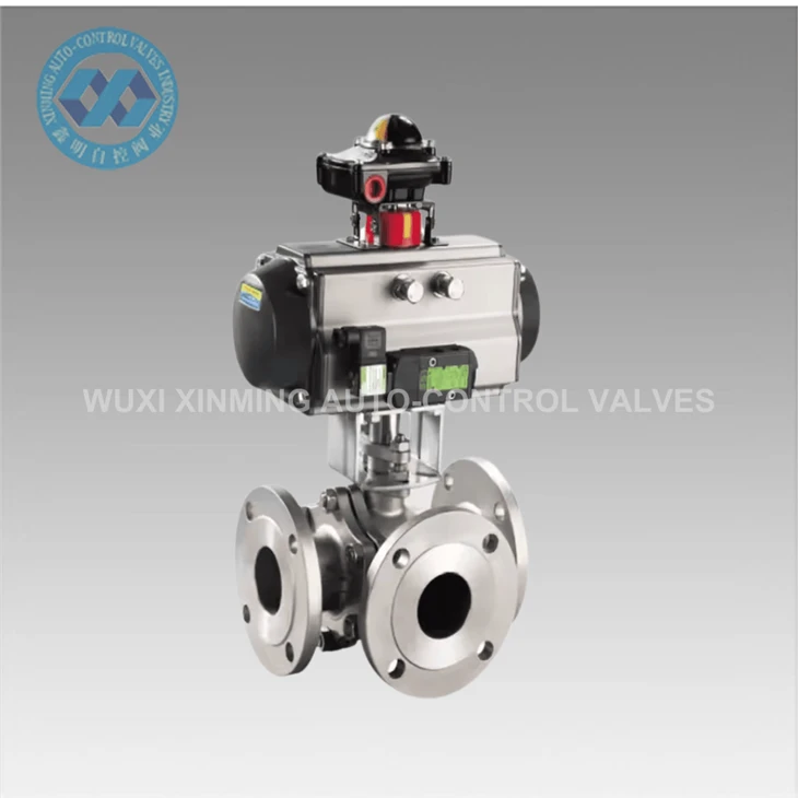 Comhla Aeroibrithe 3 Flange Ball