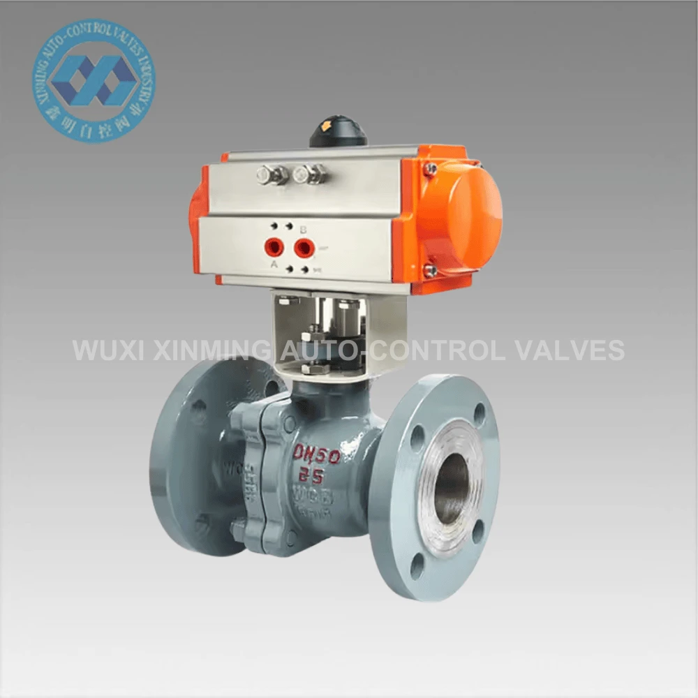 Pneumatic Flange Ball Valve