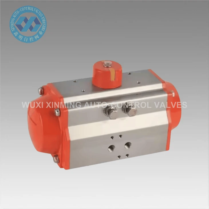 Actuator rothlach neomatach: 0 ~ 90 céim Rialú beachtais céime