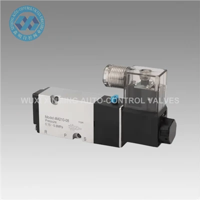 {2- bealach 5- Comhla solenoid neomatach ardbhrú (0-10 MPa)