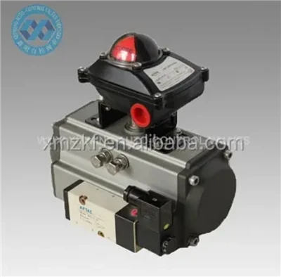 Comhla Airtac Actuator Sorcóir Aeir le Táscaire Seasamh Actuator agus Comhla Solenoid Airtac