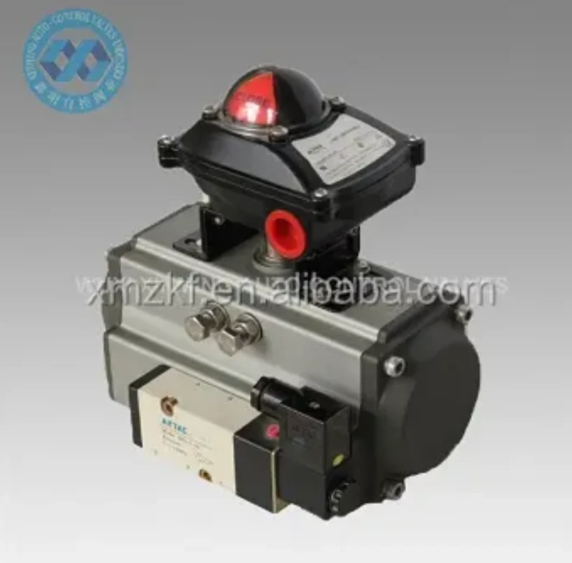 Comhla Airtac Actuator Sorcóir Aeir le Táscaire Seasamh Actuator agus Comhla Solenoid Airtac
